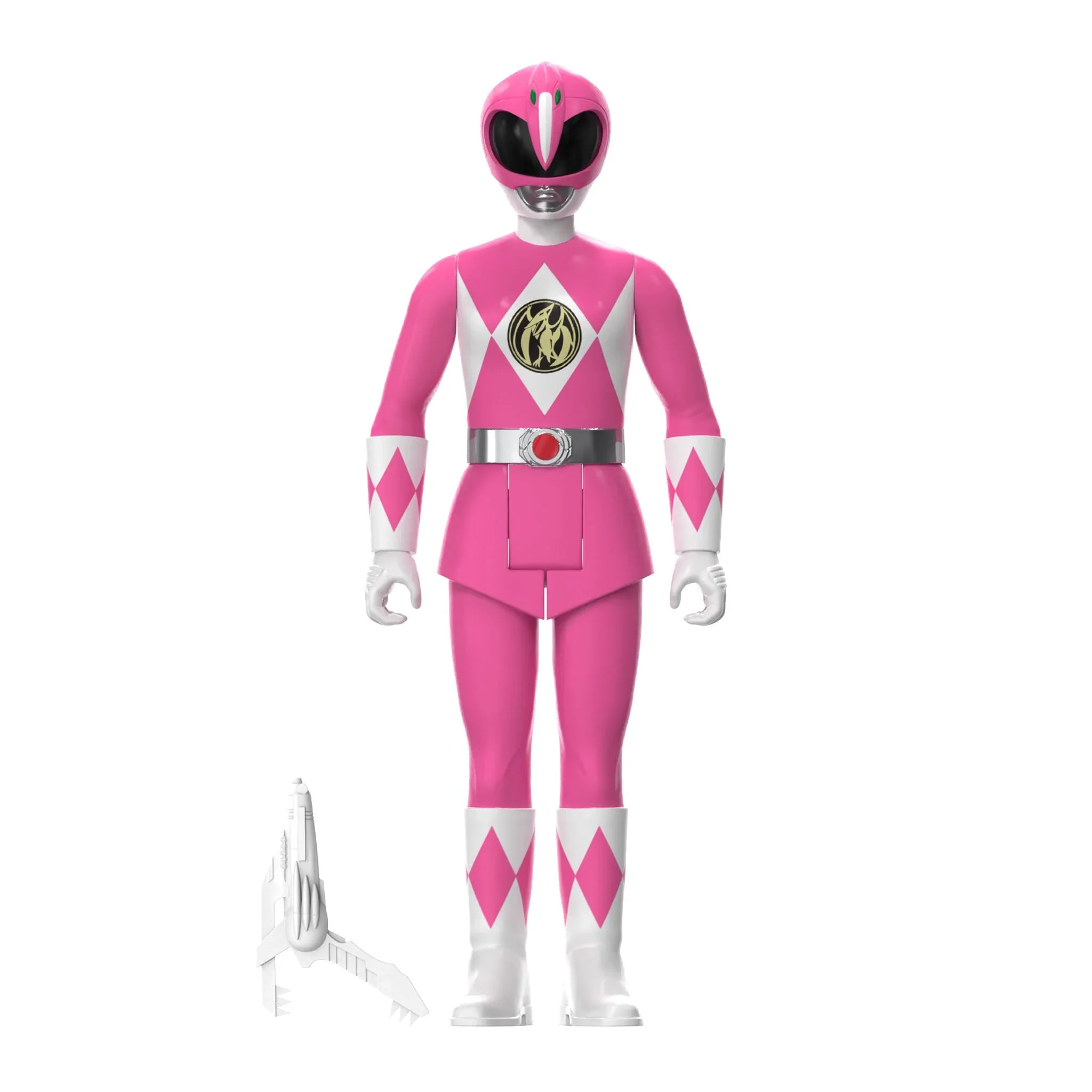 SDCC 2023 Pink Ranger Triangle Box ReAction Figure - Image 2