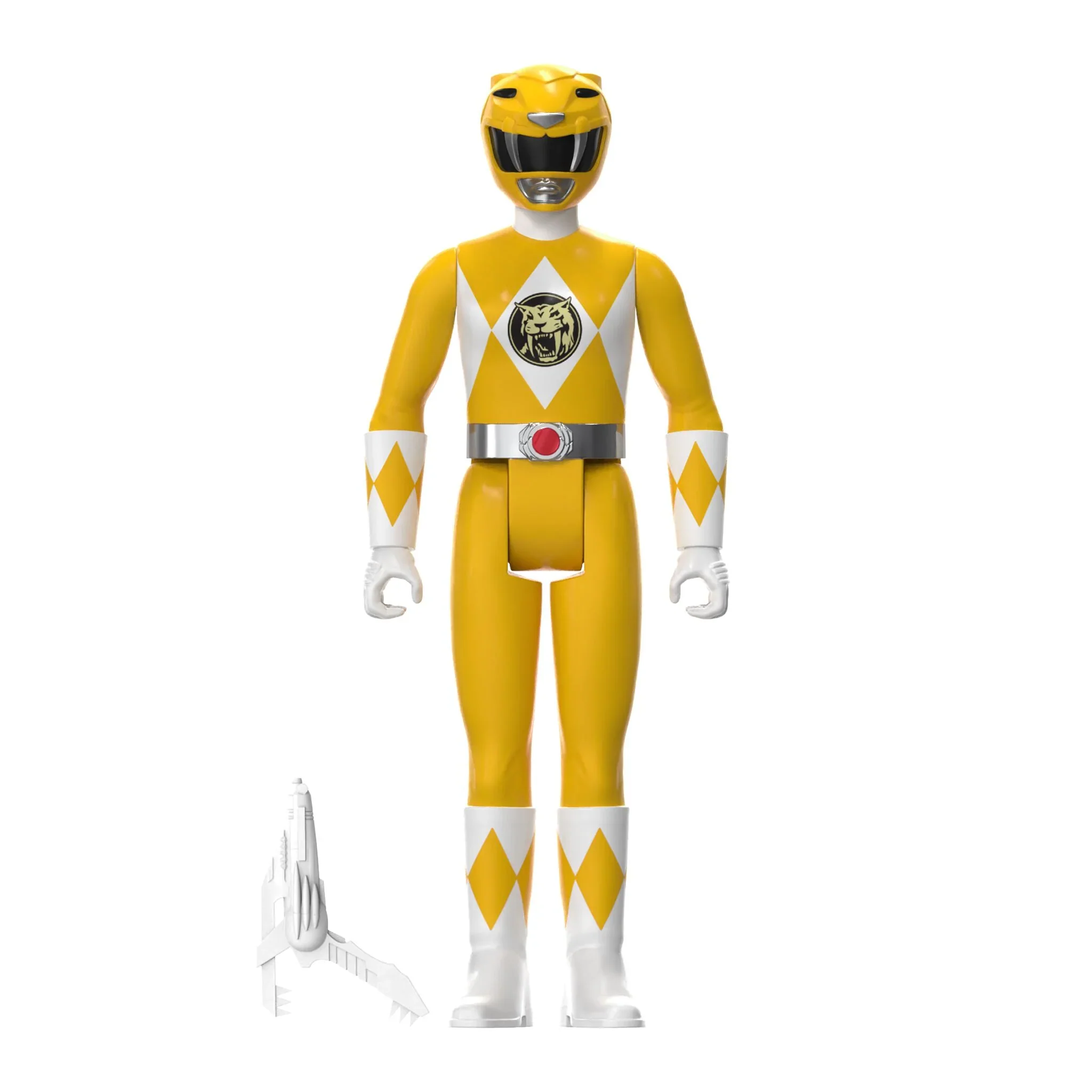 SDCC 2023 Yellow Ranger Triangle Box ReAction Figure - Image 2