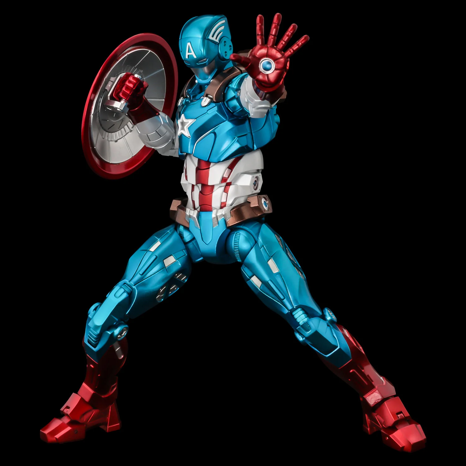 Fighting Armor Captain America - Image 13