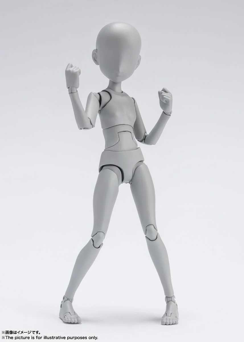 SH Figuarts Body-chan Ken Sugimori Edition DX SET (Gray Color Ver.) - Image 3
