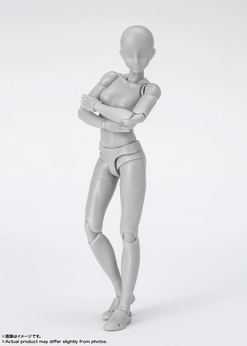SH Figuarts Body-chan -Sports- Edition DX SET (Gray Color Ver.) - Image 2