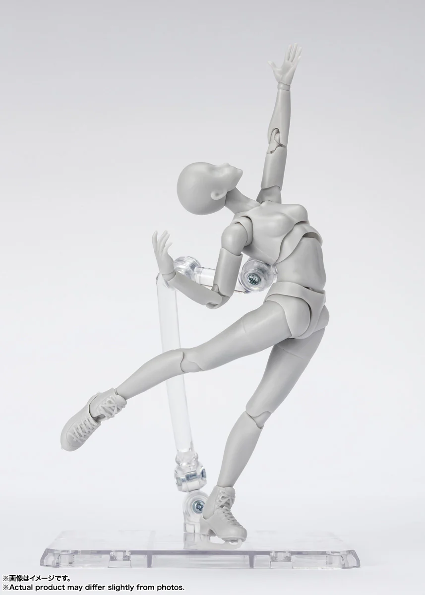 SH Figuarts Body-chan -Sports- Edition DX SET (Gray Color Ver.) - Image 3
