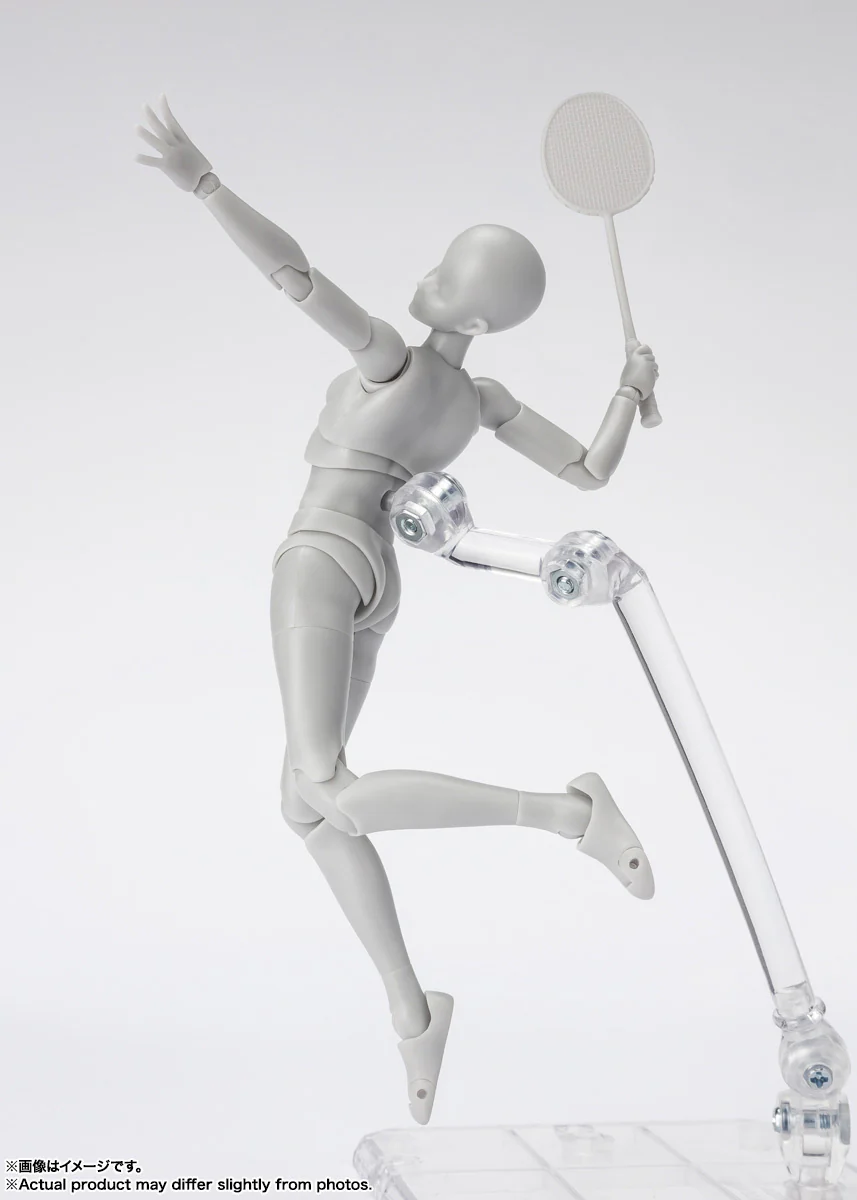 SH Figuarts Body-chan -Sports- Edition DX SET (Gray Color Ver.) - Image 6