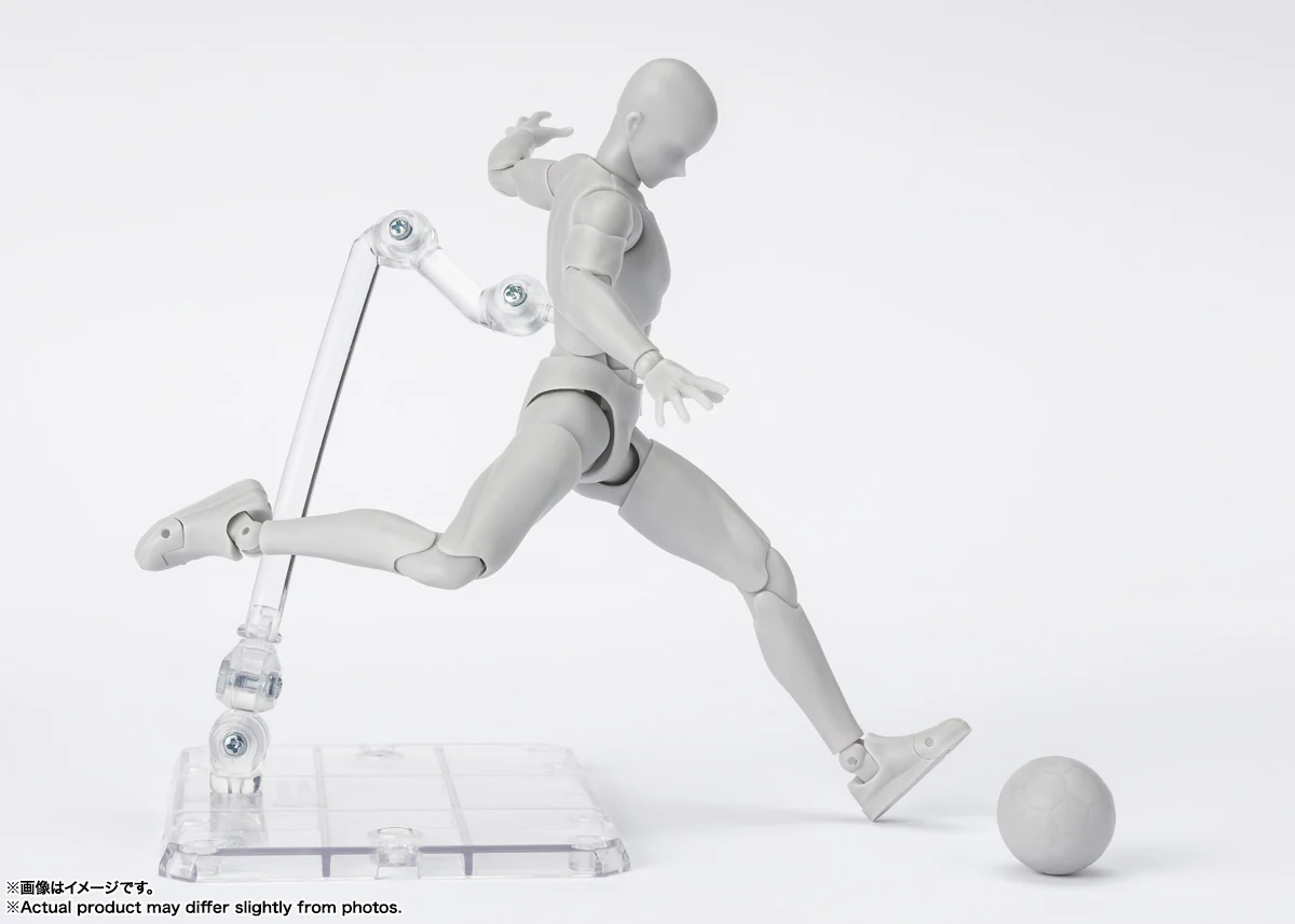 SH Figuarts Body-kun -Sports- Edition DX SET (Gray Color Ver.) - Image 5