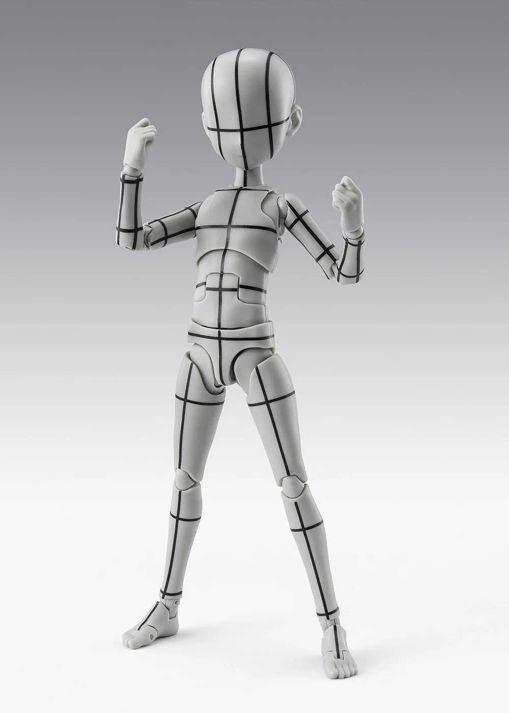 SH Figuarts Body-Kun Wireframe Ken Sugimori Edition (Gray Color Ver)