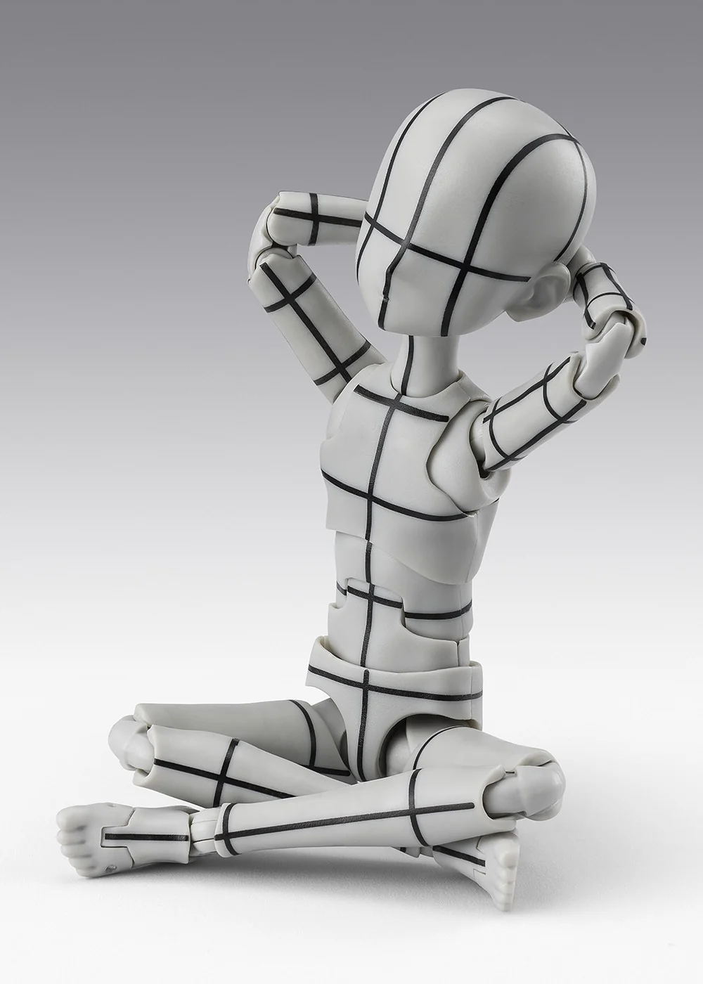 SH Figuarts Body-Kun Wireframe Ken Sugimori Edition (Gray Color Ver) - Image 2