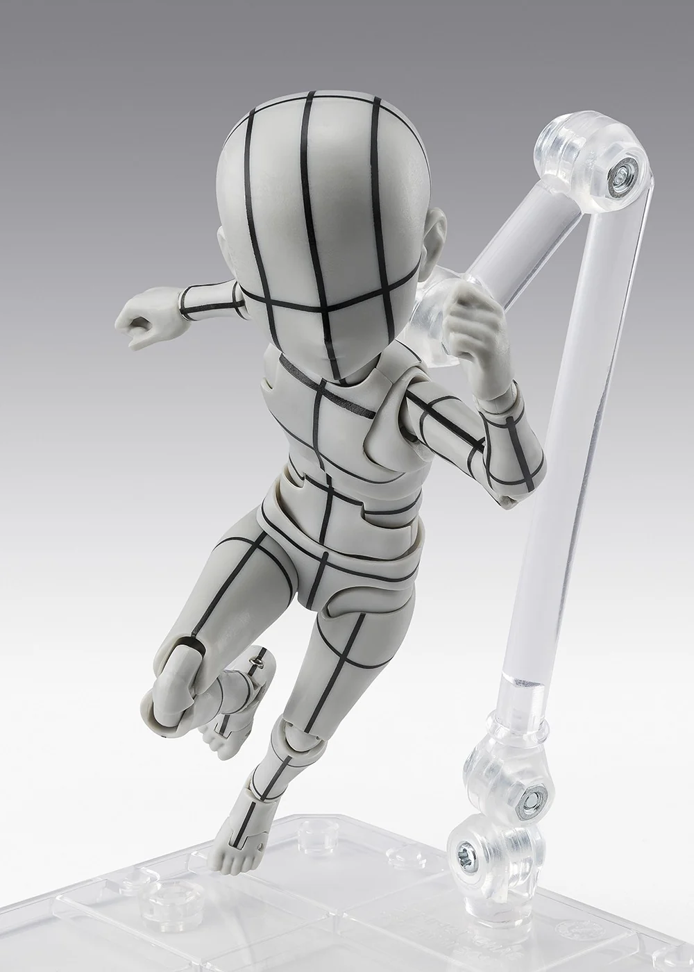 SH Figuarts Body-Kun Wireframe Ken Sugimori Edition (Gray Color Ver) - Image 3
