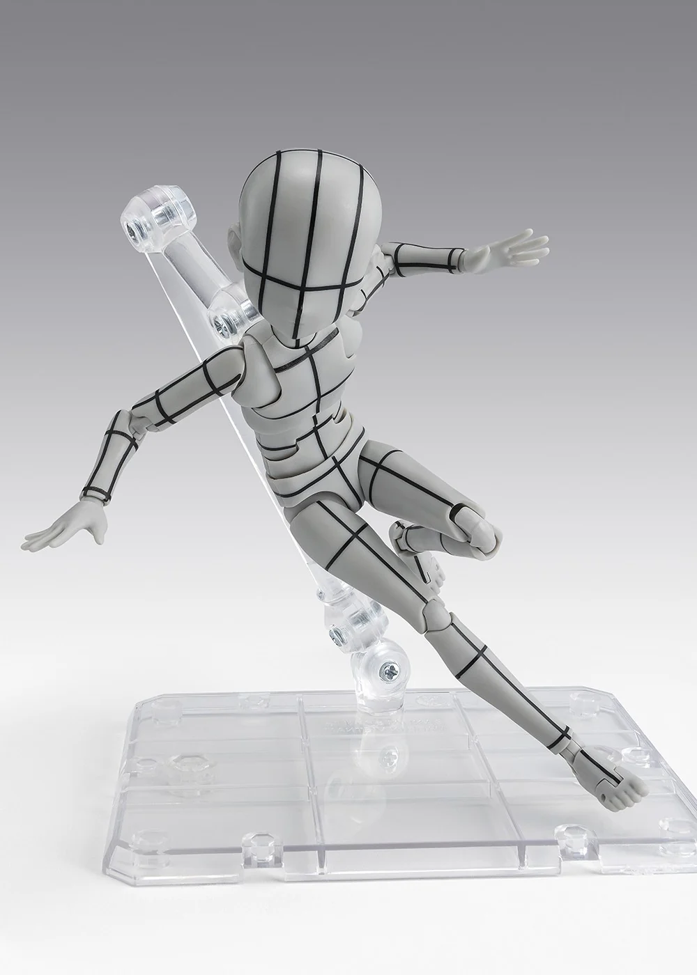 SH Figuarts Body-Kun Wireframe Ken Sugimori Edition (Gray Color Ver) - Image 4