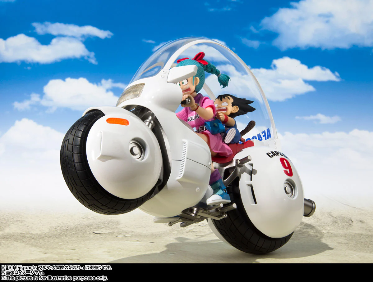 SH Figuarts Bulma's Motorcycle -Hoipoi Capsule No. 9- (Reissue) - Image 6