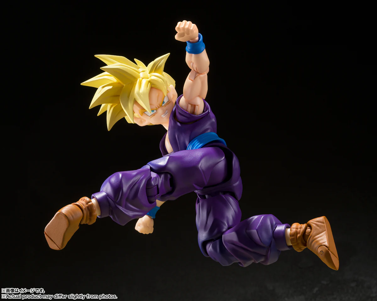 SH Figuarts Super Saiyan Son Gohan - The Warrior Who Surpassed Goku - Image 8
