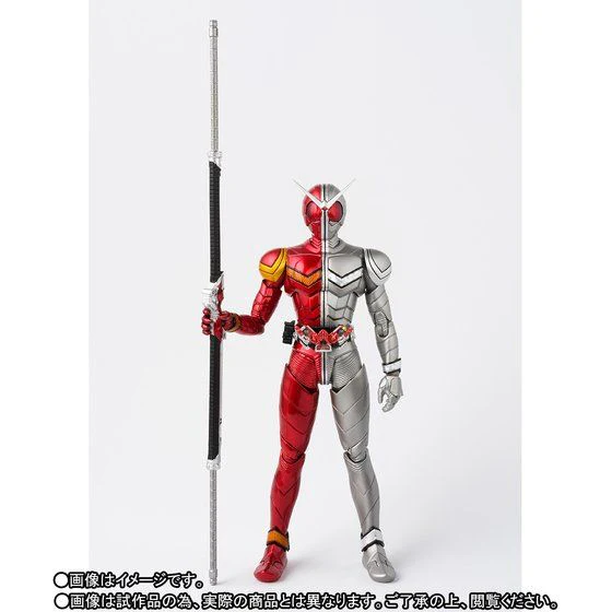 SH Figuarts Kamen Rider W Heat Metal Form - Image 5