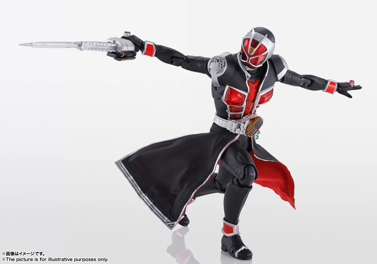 SH Figuarts Kamen Rider Wizard Flame Style 10th Anniversary Ver - Image 3