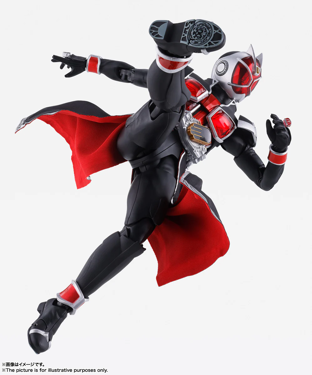SH Figuarts Kamen Rider Wizard Flame Style 10th Anniversary Ver - Image 4