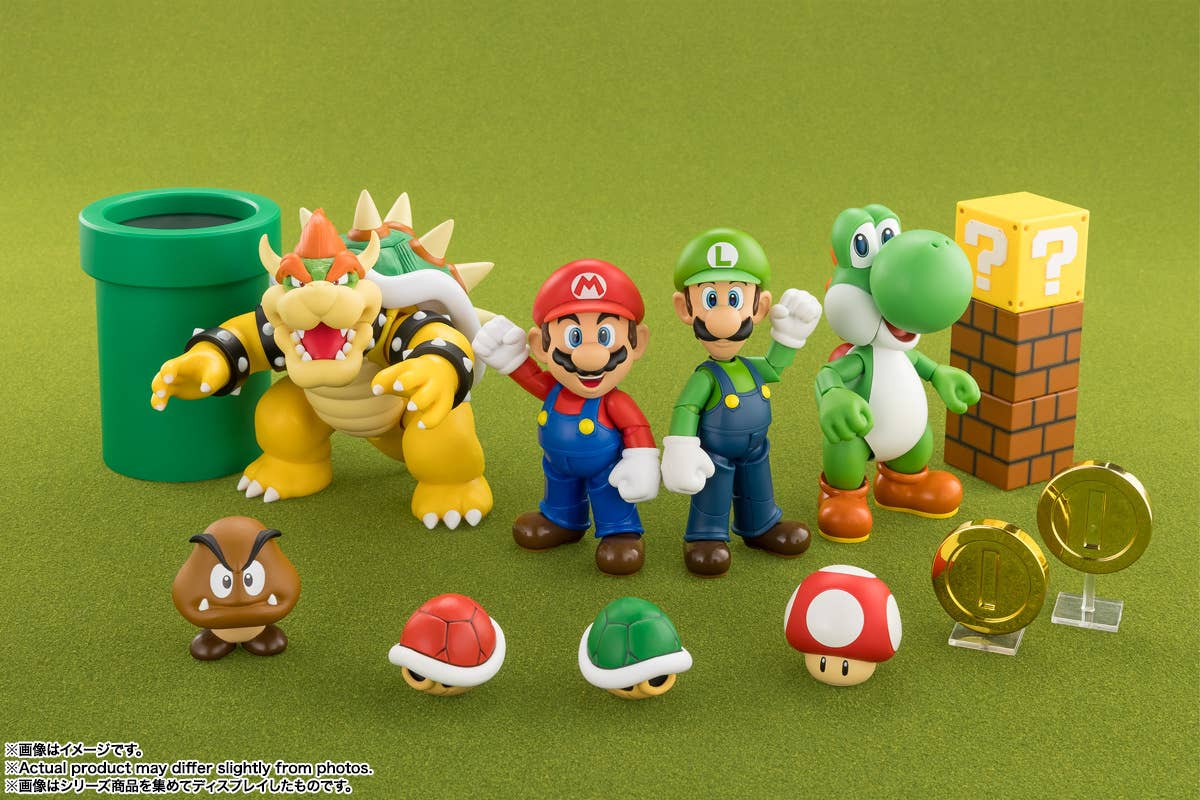 SH Figuarts Luigi - Super Mario - Image 6