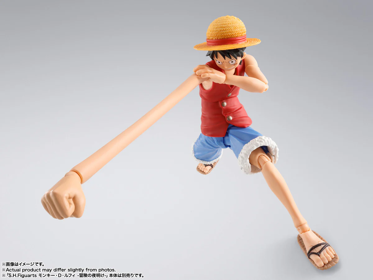 SH Figuarts Monkey D. Luffy -Dawn of Adventure- Gum-Gum Option Parts Set - Image 7