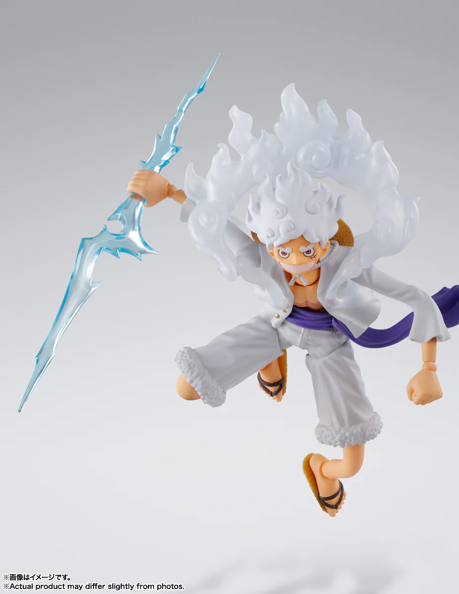 SH Figuarts Monkey D. Luffy -GEAR 5- - Image 5