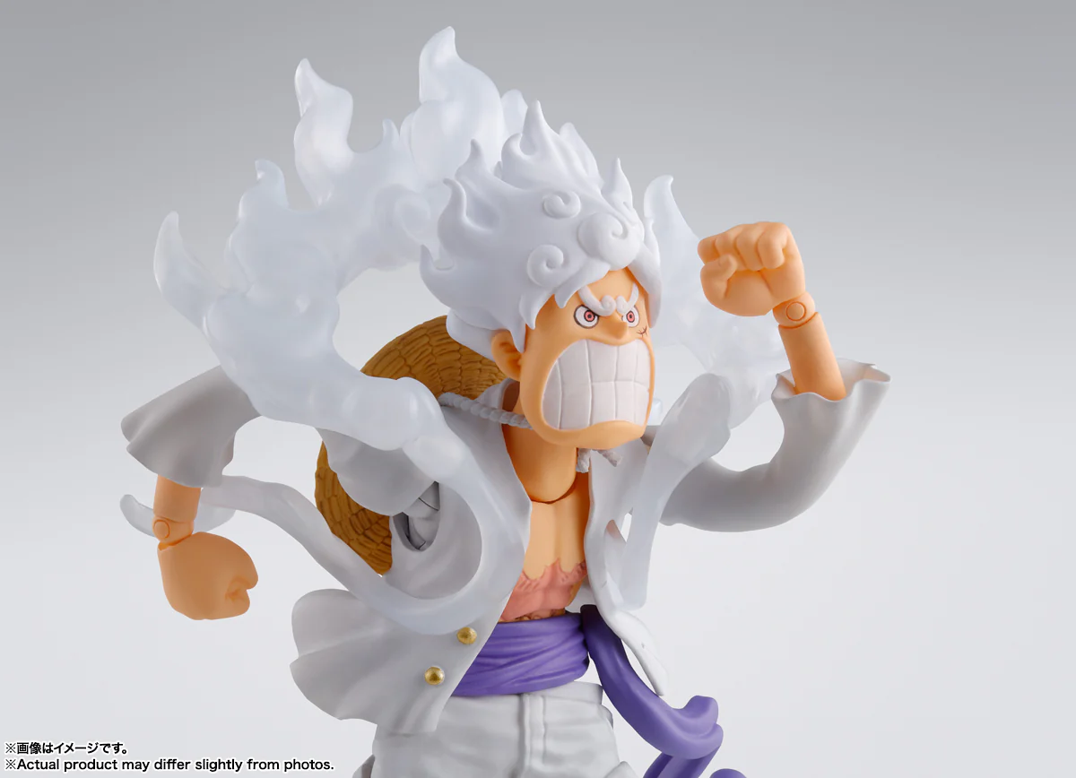 SH Figuarts Monkey D. Luffy -GEAR 5- - Image 6