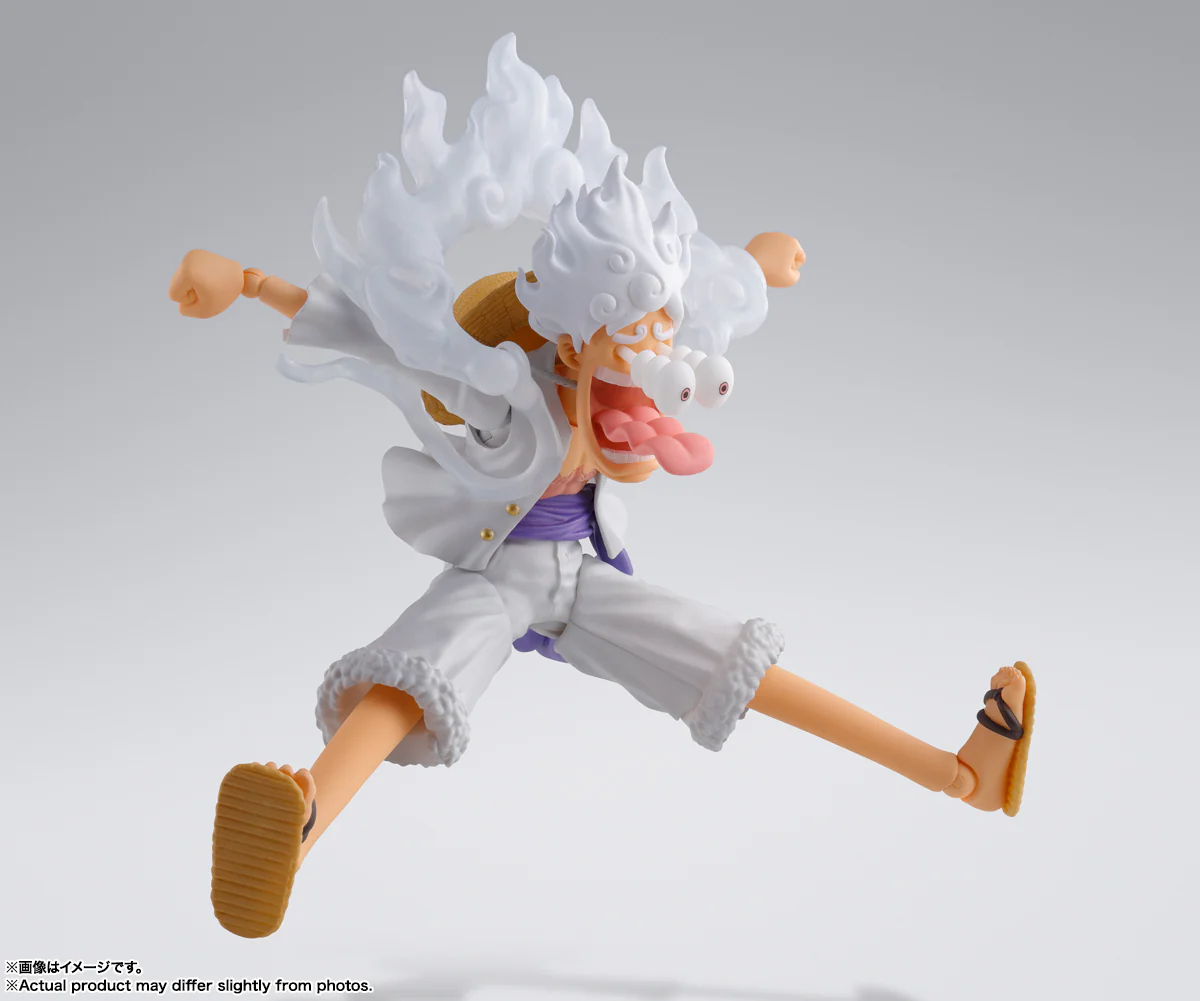 SH Figuarts Monkey D. Luffy -GEAR 5- - Image 7