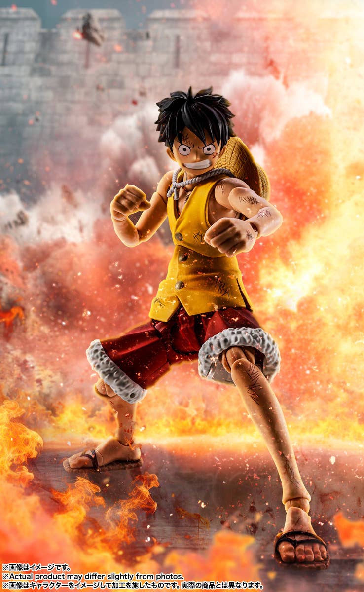 [PREORDER] SH Figuarts Monkey D. Luffy -Summit War of Marineford- - Image 11