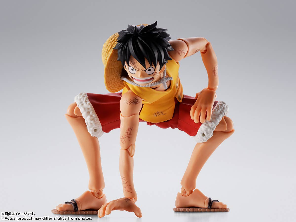 [PREORDER] SH Figuarts Monkey D. Luffy -Summit War of Marineford- - Image 2