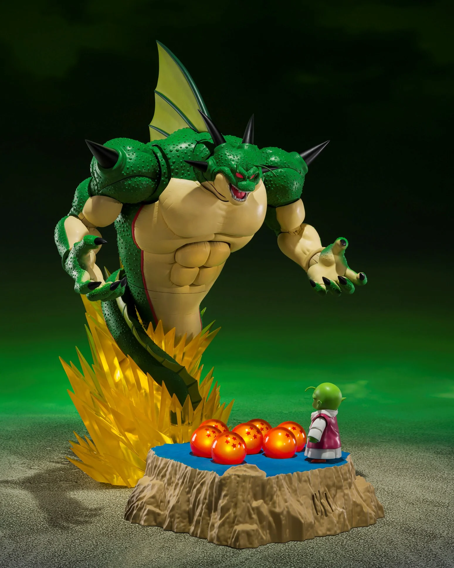SH Figuarts Porunga & Dende Luminous Set - Come Forth Shenron! - Image 6