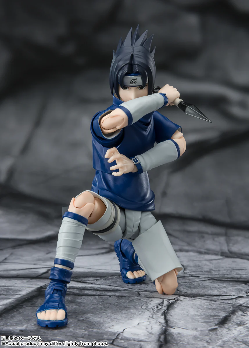 SH Figuarts Sasuke Uchiha - Ninja Prodigy of the Uchida Clan Bloodline - Image 2