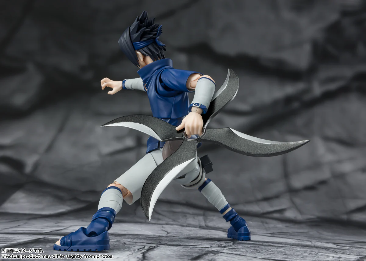 SH Figuarts Sasuke Uchiha - Ninja Prodigy of the Uchida Clan Bloodline - Image 4