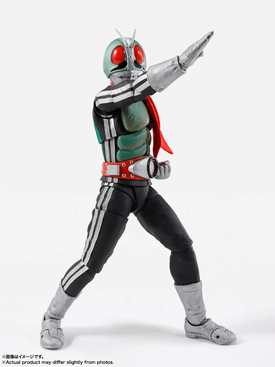 SH Figuarts Shinkocchou Seihou Kamen Rider New No 1 - Legendary Showa Riders Edition - Image 2