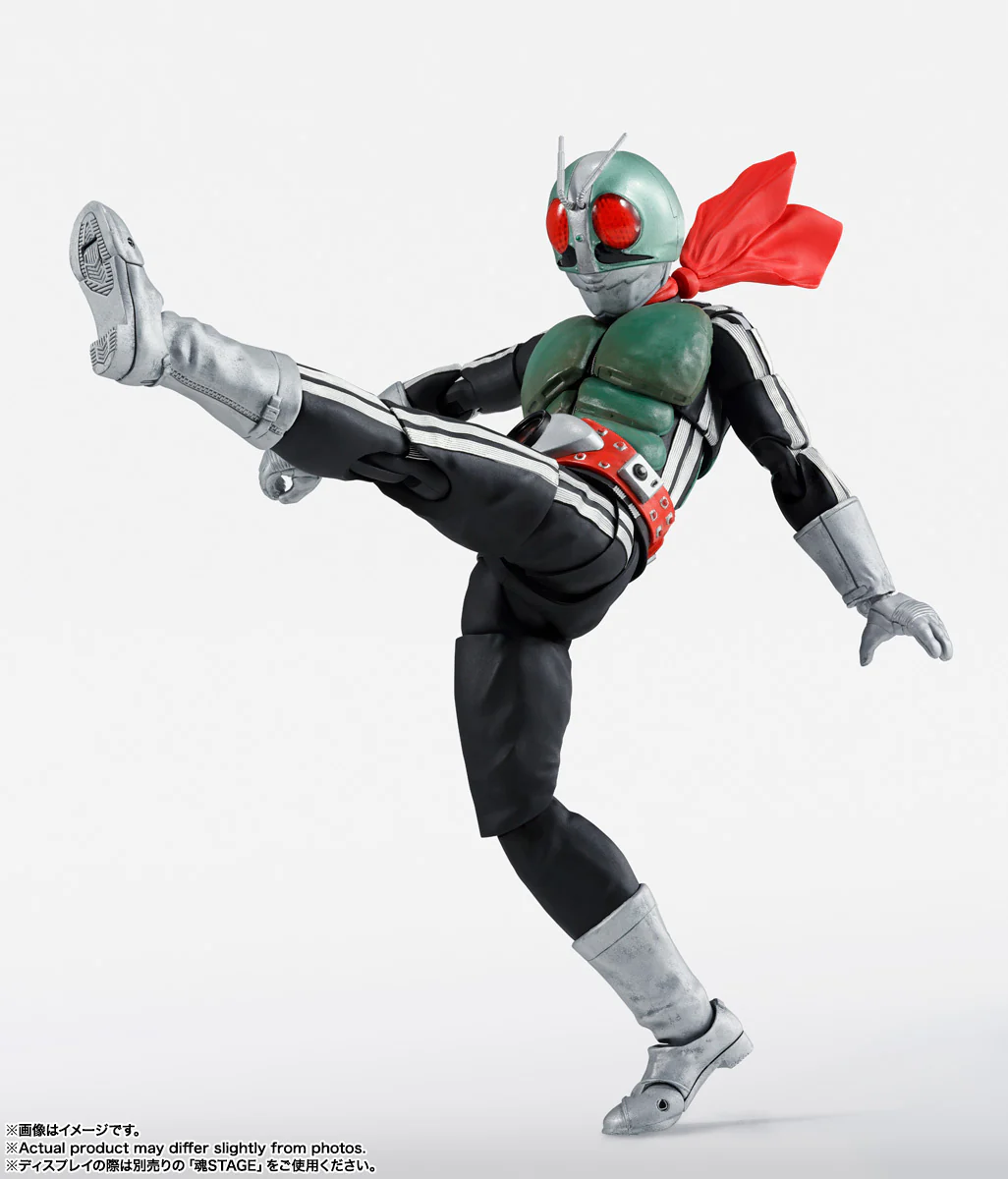 SH Figuarts Shinkocchou Seihou Kamen Rider New No 1 - Legendary Showa Riders Edition - Image 8