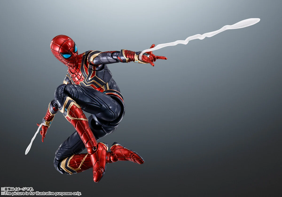 SH Figuarts Spider-Man No Way Home Iron Spider Suit - Image 3