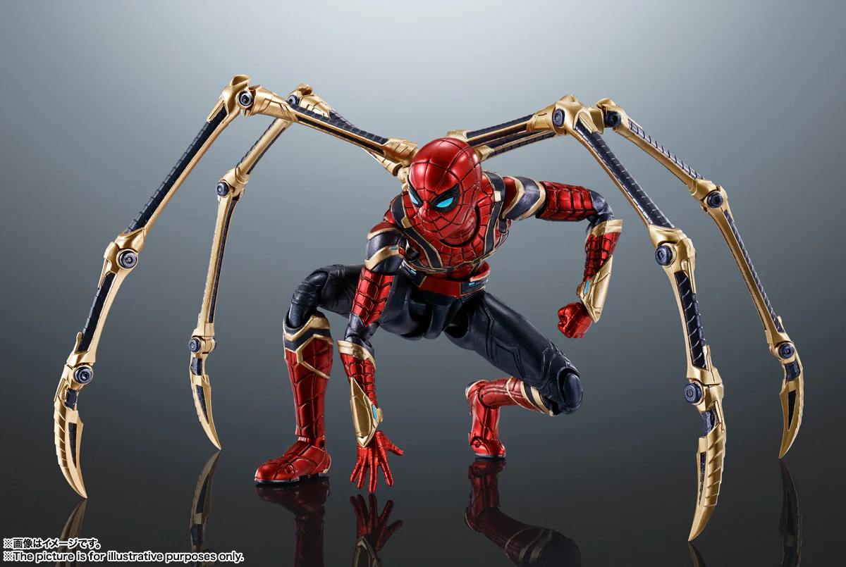 SH Figuarts Spider-Man No Way Home Iron Spider Suit - Image 4