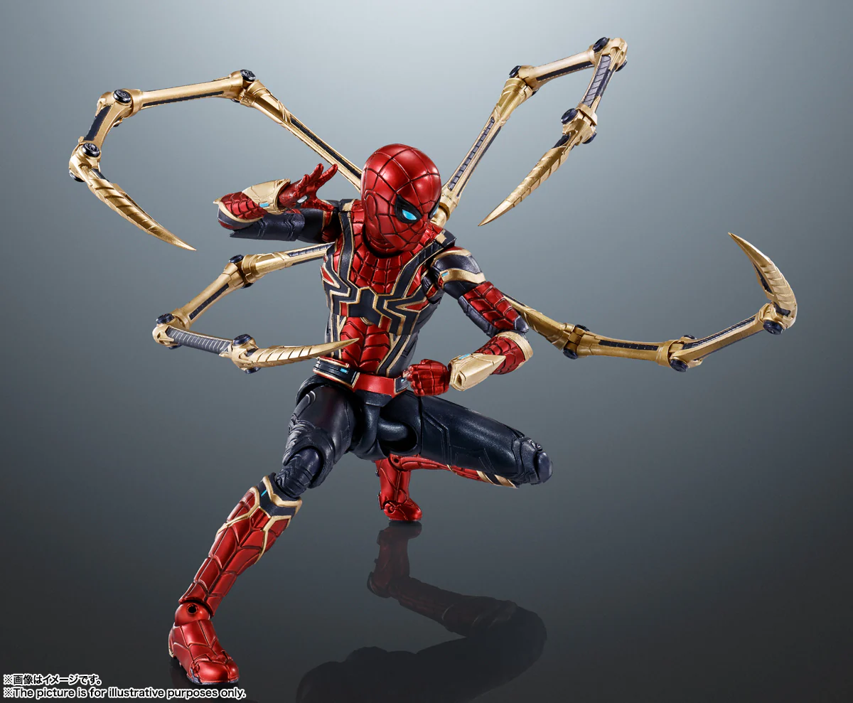 SH Figuarts Spider-Man No Way Home Iron Spider Suit - Image 5