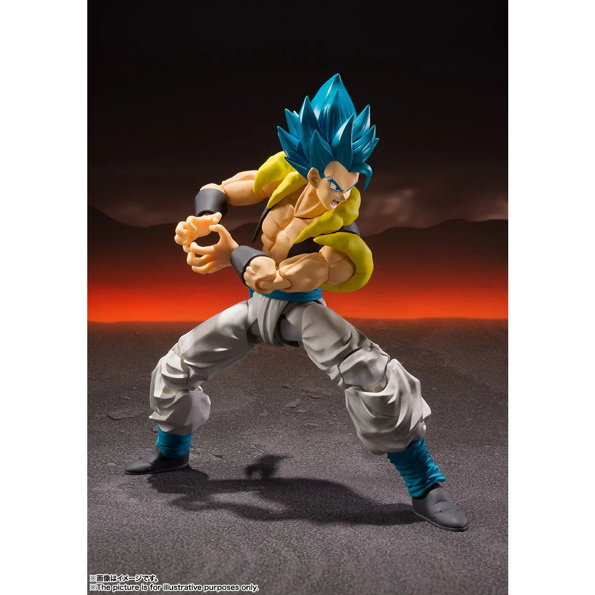 SH Figuarts Super Saiyan God Super Saiyan Gogeta - Image 3