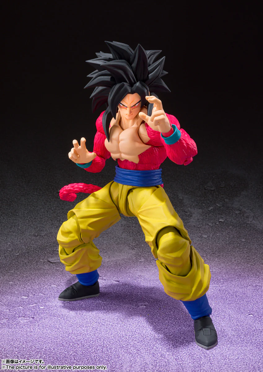 SH Figuarts Super Saiyan 4 Son Goku - Dragon Ball GT - Image 2