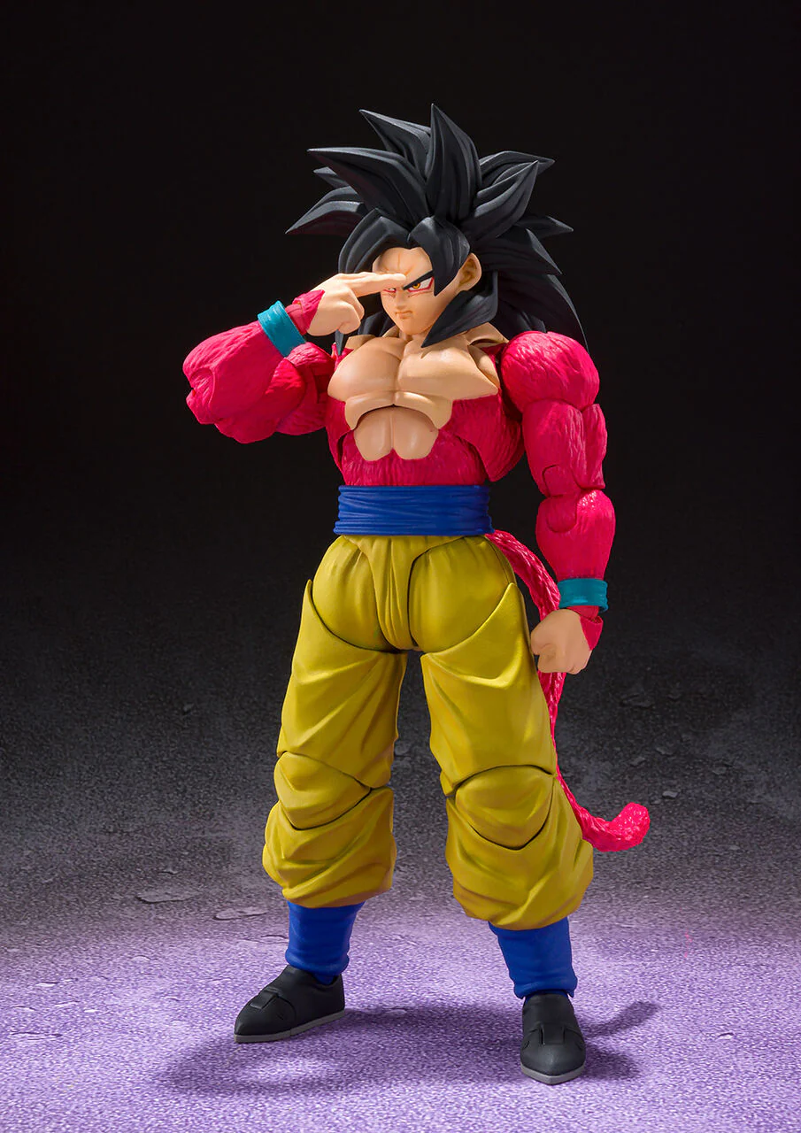 SH Figuarts Super Saiyan 4 Son Goku - Dragon Ball GT - Image 3