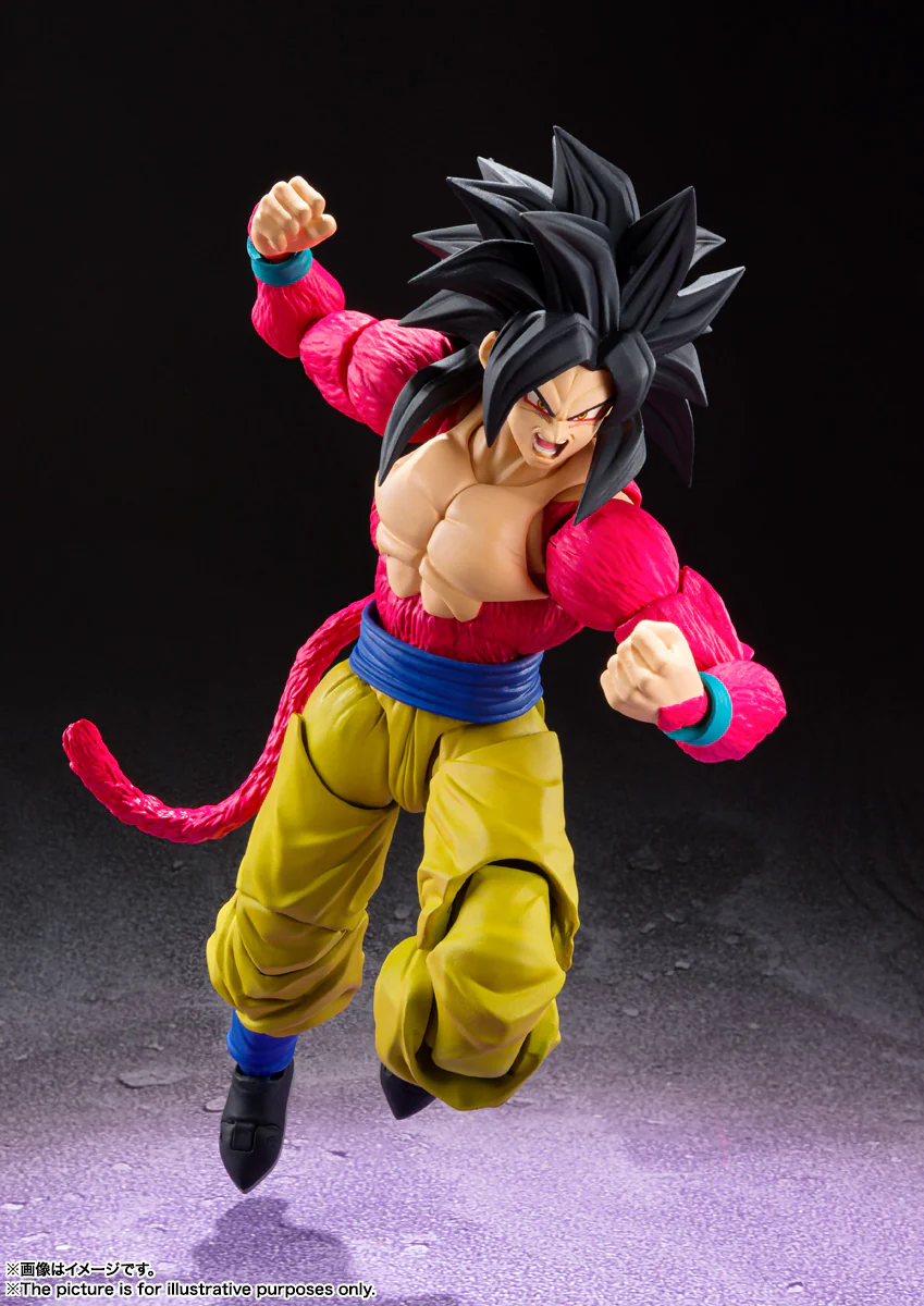 SH Figuarts Super Saiyan 4 Son Goku - Dragon Ball GT - Image 4