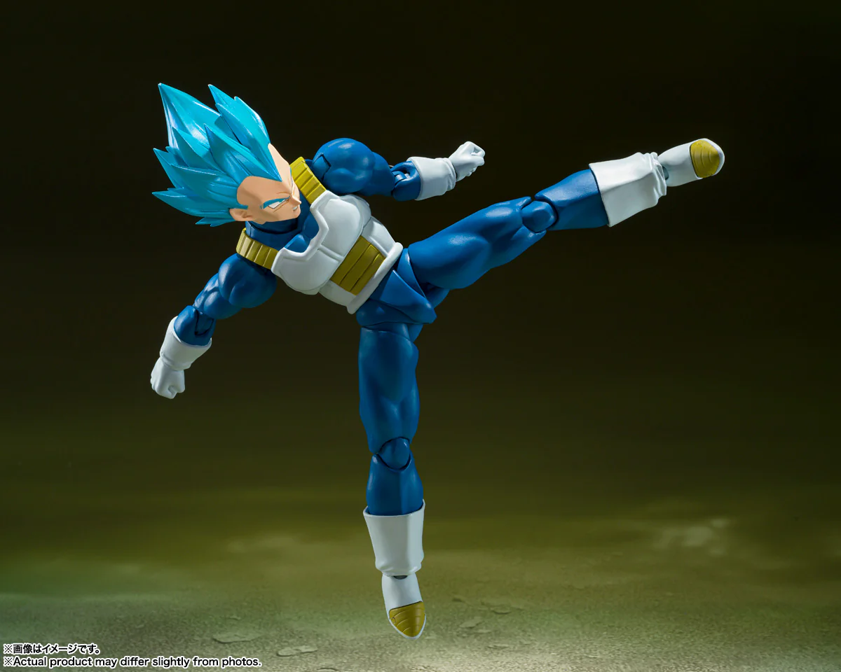 SH Figuarts Super Saiyan God Super Saiyan Vegeta - The Pride of Saiyans - Image 6