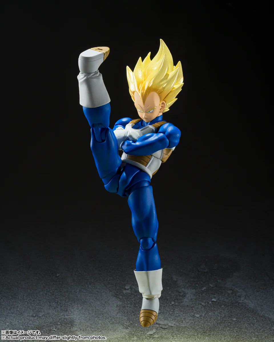 SH Figuarts Super Saiyan Vegeta - Awakened Super Saiyan Blood - Image 5