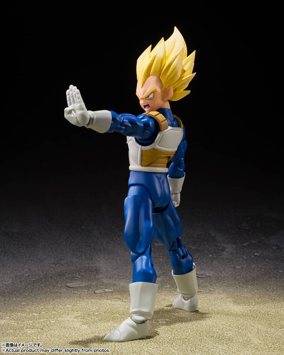 SH Figuarts Super Saiyan Vegeta (Dangerous Pride) - Image 3