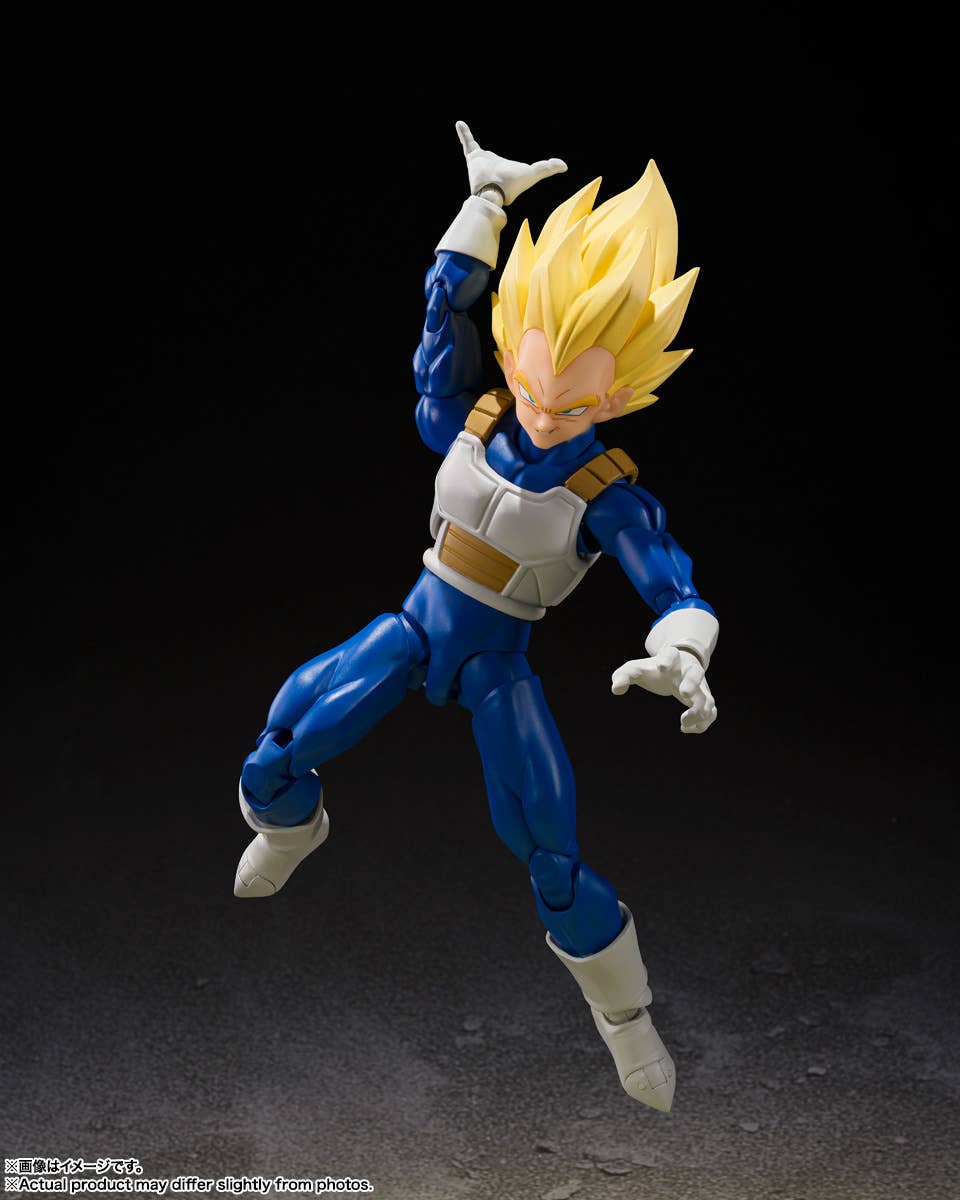 SH Figuarts Super Saiyan Vegeta (Dangerous Pride) - Image 4