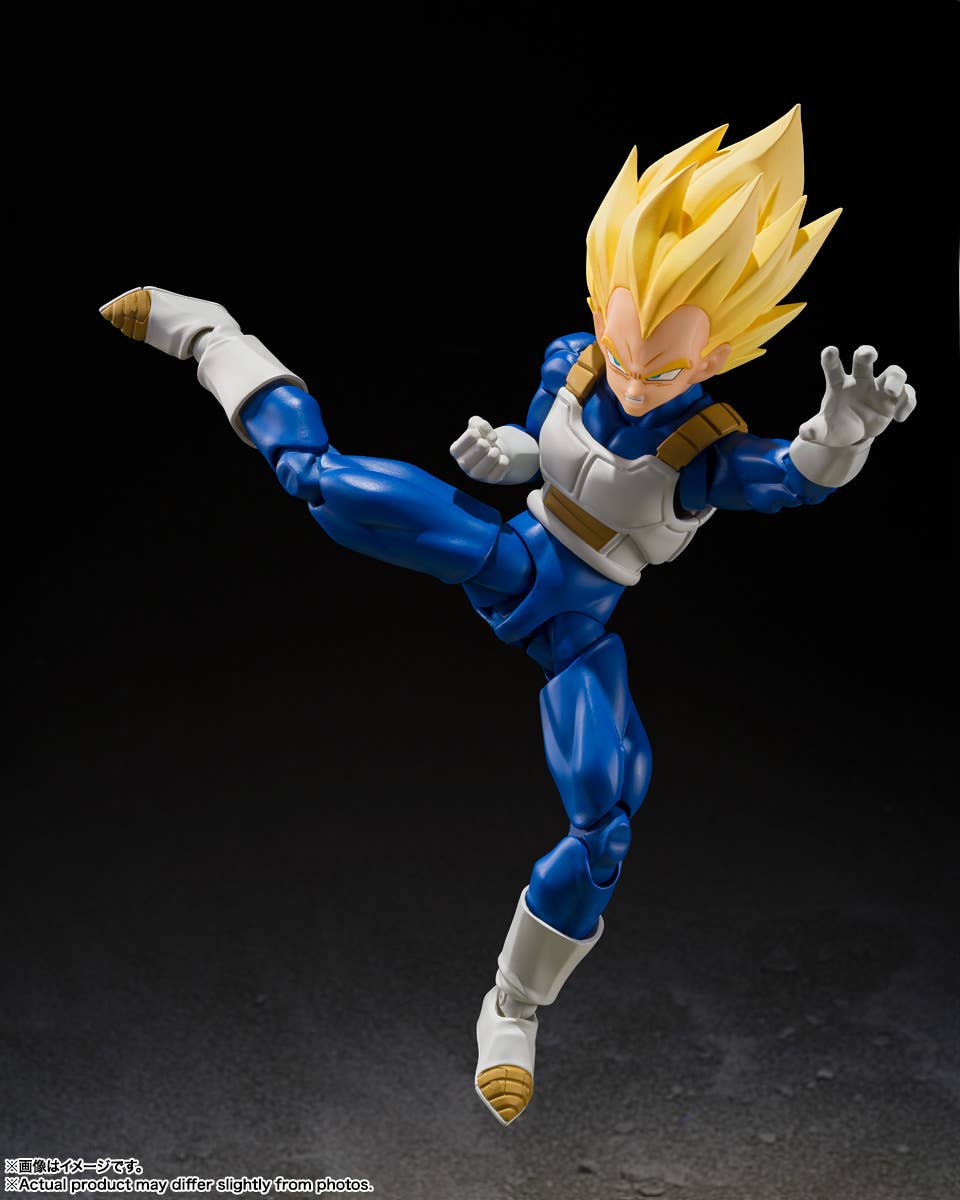 SH Figuarts Super Saiyan Vegeta (Dangerous Pride) - Image 5