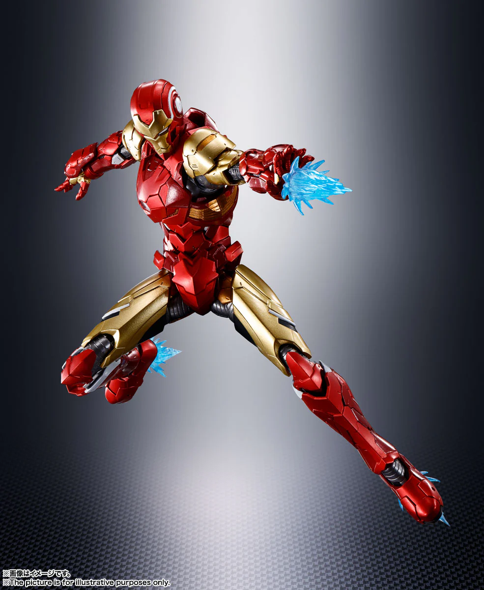SH Figuarts Tech-on Avengers Iron Man - Image 9