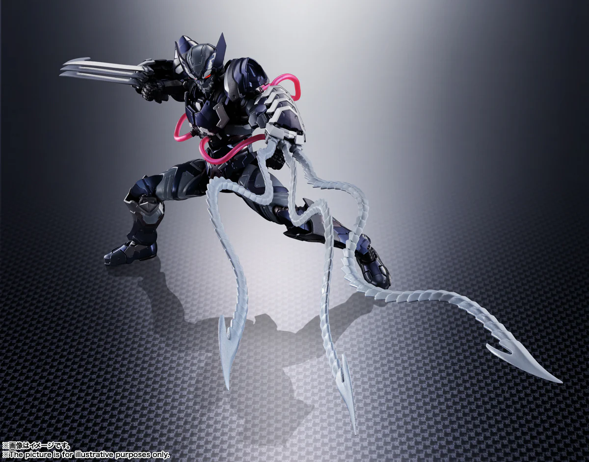 SH Figuarts Tech-on Avengers Venom Symbiote Wolverine - Image 8