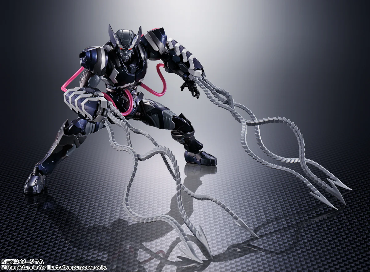 SH Figuarts Tech-on Avengers Venom Symbiote Wolverine - Image 9