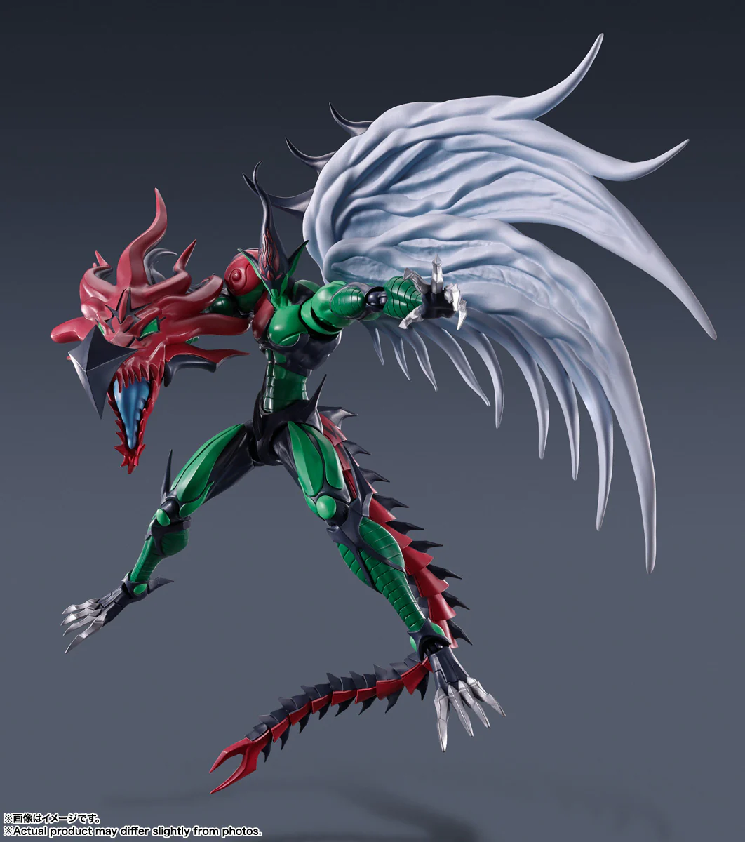 SH MonsterArts Elemental HERO Flame Wingman - Image 3