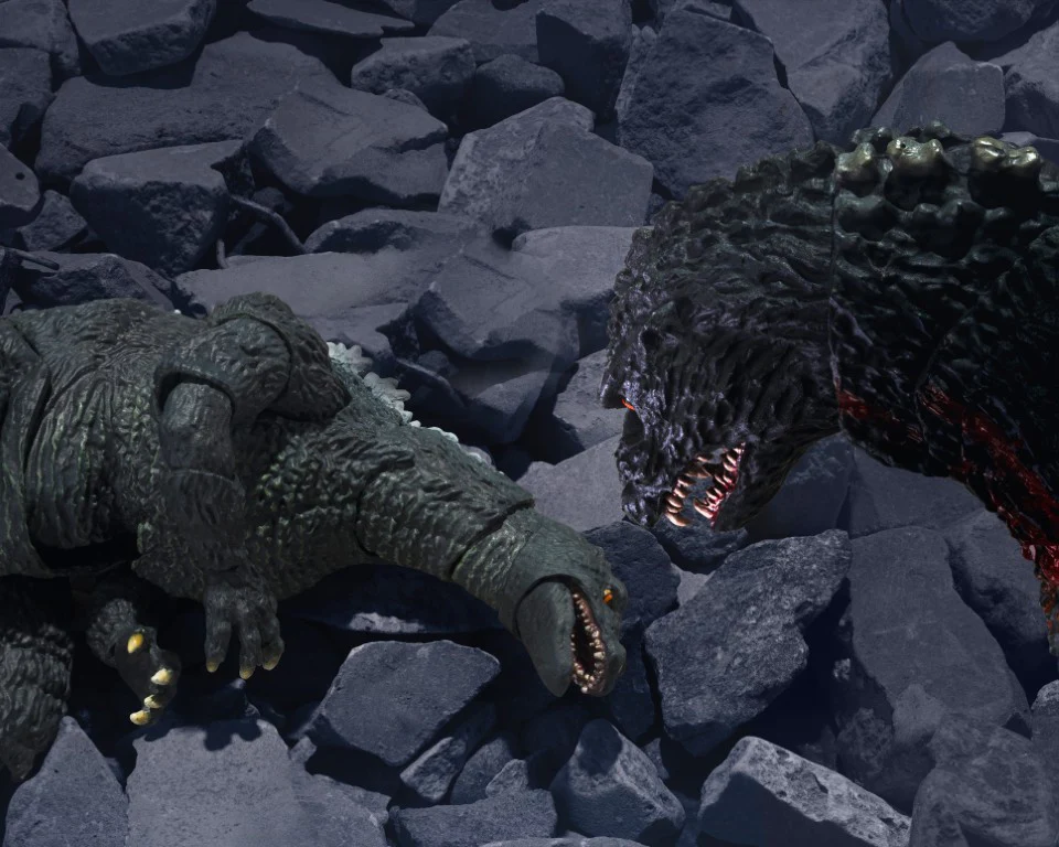 [PREORDER] SH MonsterArts Godzilla Jr & Destoroyah Evolution Set - Image 11