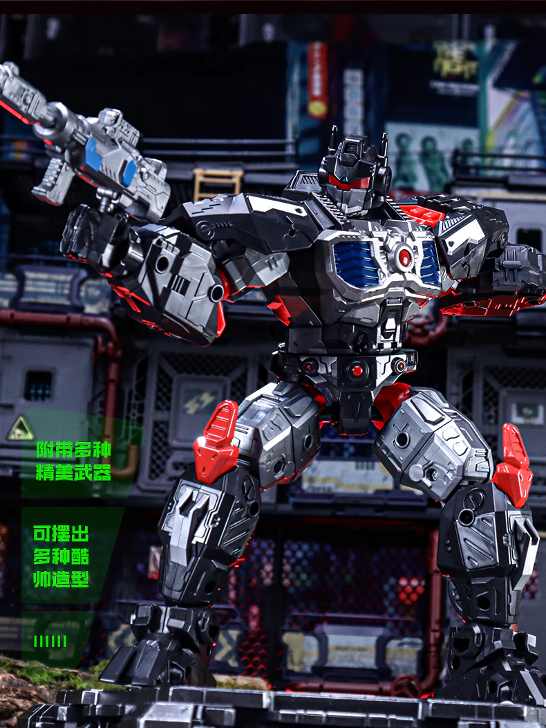 Shape-Shifting Toy Gorilla Leader - Commander of Justice - Image 8