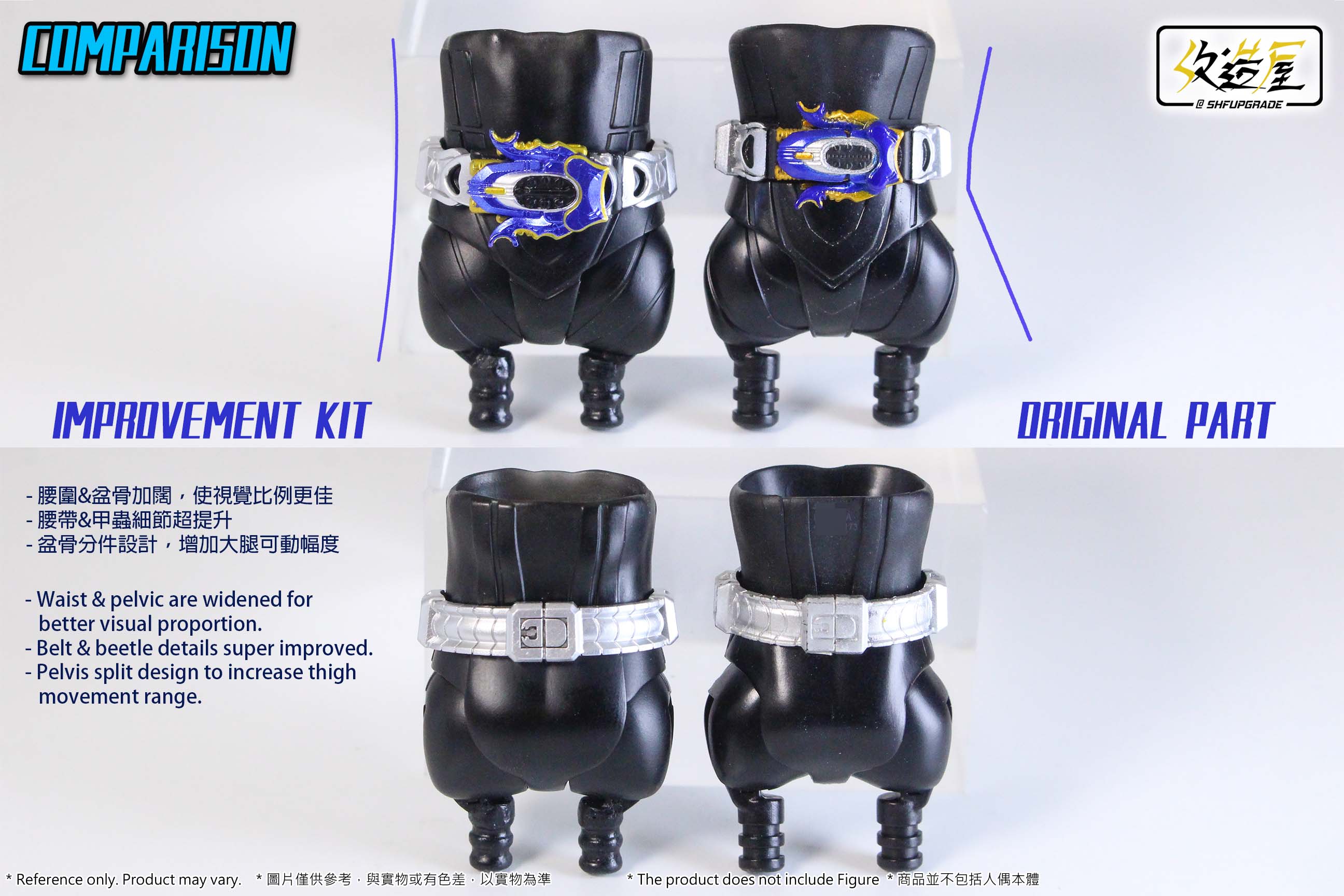 SHFU SKC GTK Movable & Proportion Improvement Kit - Image 3