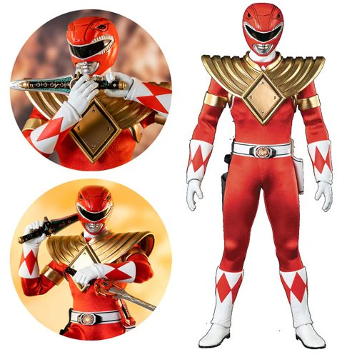 ThreeZero Shielded Red Power Ranger 1/6 Scale Figure - Image 6