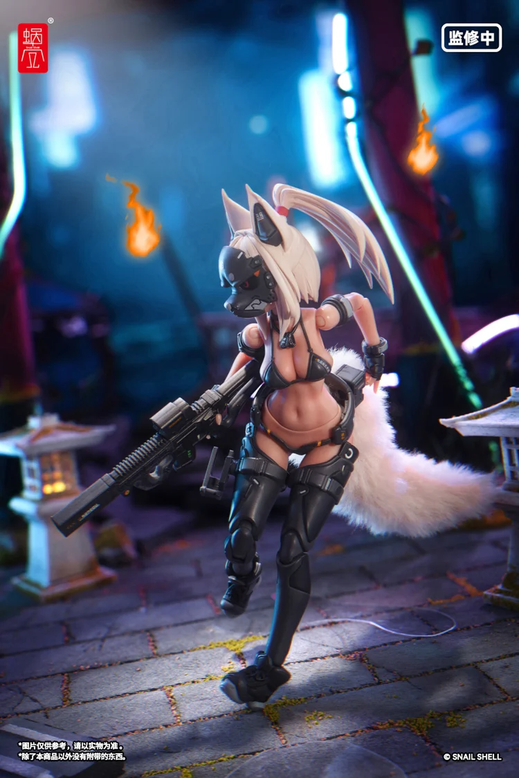 [PREORDER] Snail Shell RA-04 1/12 Kitsune Jo - Fox Fire Warrior Princess (Swimsuit Ver) - Image 5
